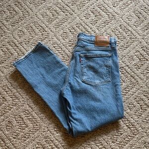 Levi's Light Blue Straight-Leg Jeans